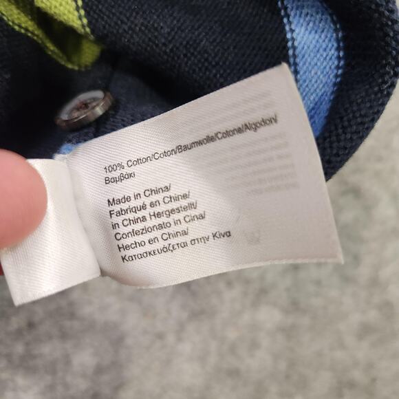 Brooks Brothers 346 Sweater Mens XL Stripe Supima Cotton Knit Pullover Henley - Picture 11 of 13